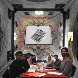 Collage: Publishing workshop in the Colegio Arzobispo Fonseca, by Julien McHardy.