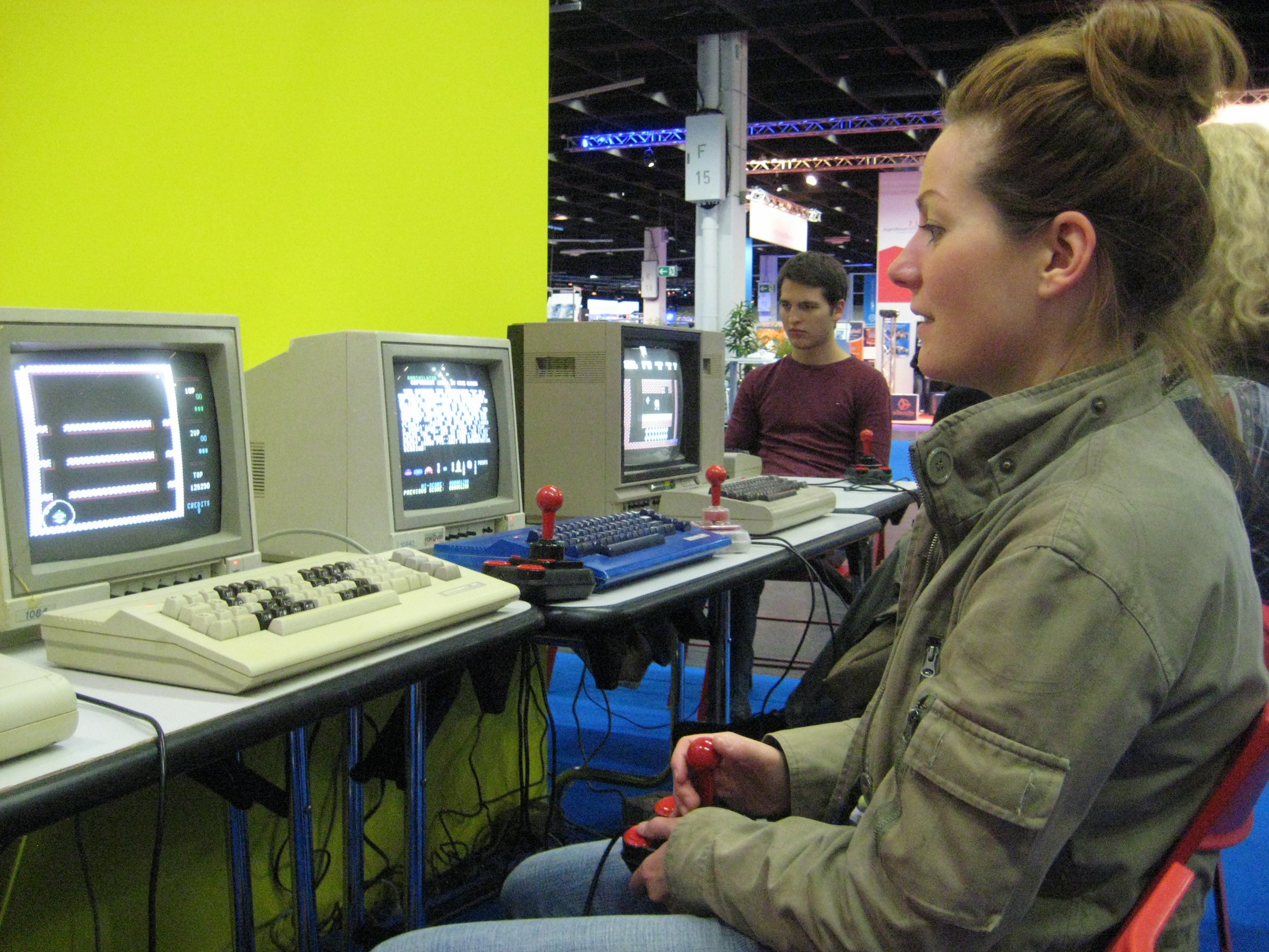 C64, Jump-’n’-Run ‚Bubble Bobble‘, 1986. Credit, Sandra Plontke