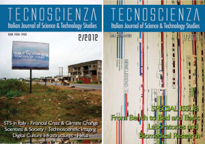 Figure 1 – Two examples of Tecnoscienza’s covers.